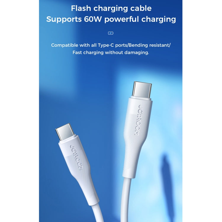 JOYROOM S-1230M3 60W PD Type-C / USB-C to Type-C / USB-C Fast Charging Data Cable, Length:1.2m(Black) - USB-C & Type-C Cable by JOYROOM | Online Shopping South Africa | PMC Jewellery