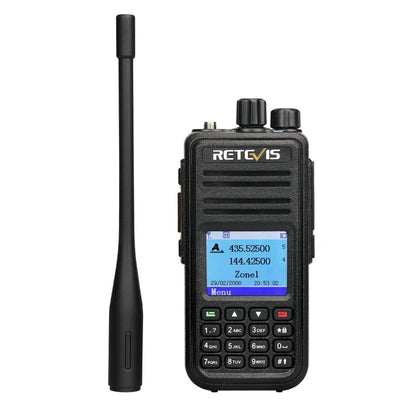 RETEVIS RT3S 136-174MHz + 400-480MHz 3000CH Handheld DMR Digital Two Way Radio Walkie Talkie, GPS Version - Handheld Walkie Talkie by RETEVIS | Online Shopping South Africa | PMC Jewellery | Buy Now Pay Later Mobicred