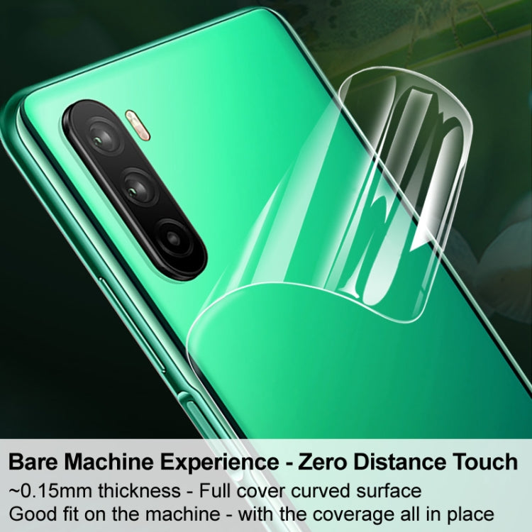 For Xiaomi Mi 11 Ultra 2 PCS IMAK 0.15mm Curved Full Screen Protector Hydrogel Film Back Protector -  by imak | Online Shopping South Africa | PMC TechLife | Buy Now Pay Later Mobicred