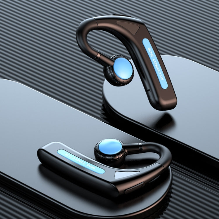 M-618 Bone Conduction Hanging Ear Stereo Bluetooth Headset(Blue) - Bluetooth Earphone by PMC TechLife | Online Shopping South Africa | PMC TechLife