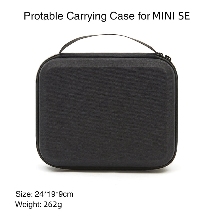 Shockproof Nylon Carrying Hard Case Storage Bag for DJI Mavic Mini SE, Size: 24 x 19 x 9cm(Black + Red Liner) -  by PMC TechLife | Online Shopping South Africa | PMC TechLife | Buy Now Pay Later Mobicred
