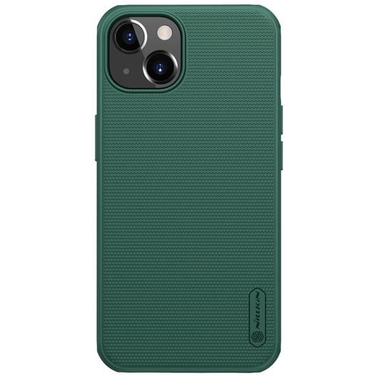For iPhone 13 NILLKIN Super Frosted Shield Pro PC + TPU Protective Case(Dark Green) - iPhone 13 Cases by NILLKIN | Online Shopping South Africa | PMC Jewellery