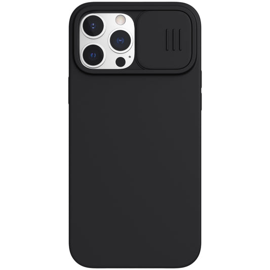 For iPhone 13 Pro Max NILLKIN CamShield MagSafe Magnetic Liquid Silicone + PC Full Coverage Case (Black) - iPhone 13 Pro Max Cases by NILLKIN | Online Shopping South Africa | PMC Jewellery