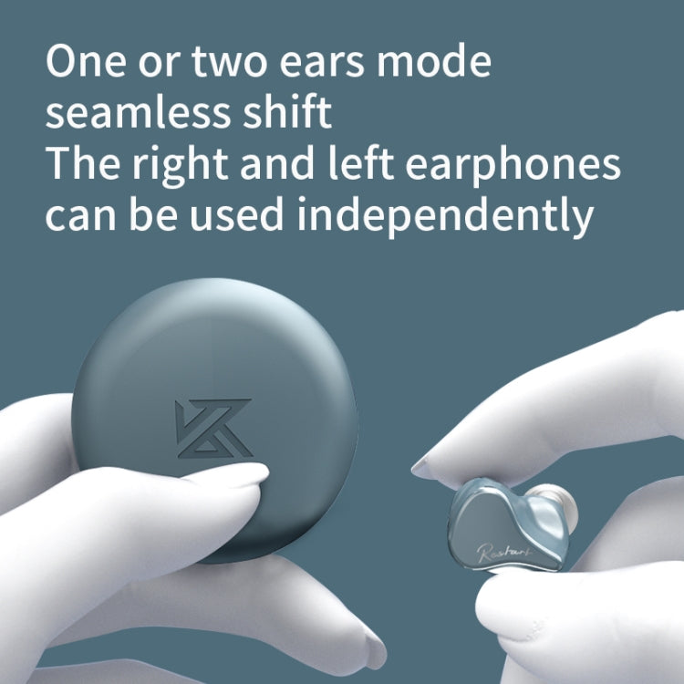 KZ SKS 1DD+1BA Hybrid Technology Wireless Bluetooth 5.2 Sports In-ear Earphone(Blue) - In Ear Wired Earphone by KZ | Online Shopping South Africa | PMC Jewellery