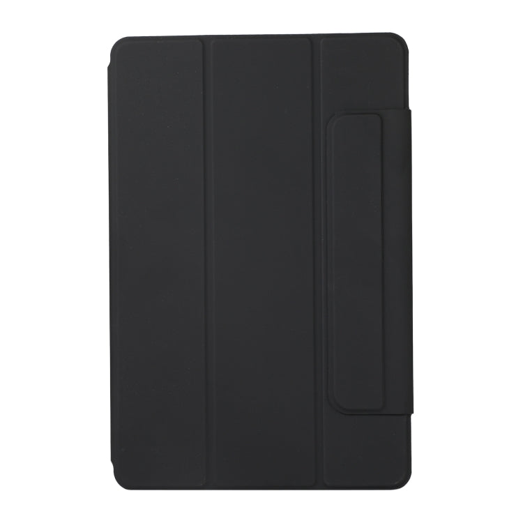 For Xiaomi Pad 5 / Pad 5 Pro Solid Color Magnetic Buckle Horizontal Flip Leather Case with Holder(Black) - free shipping - PMC TechLife - Order now!