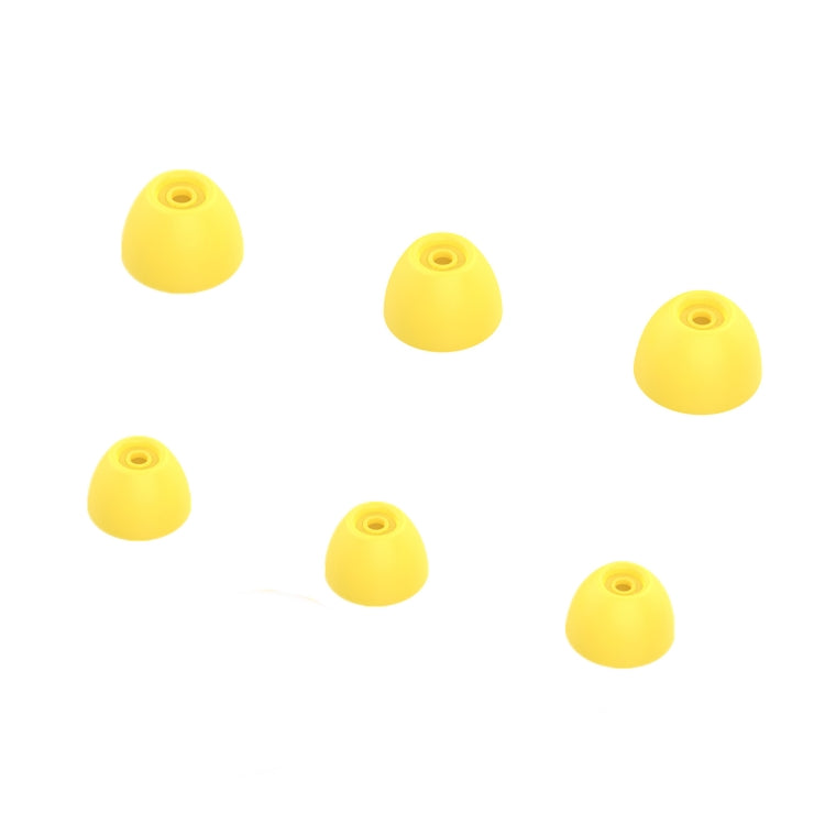 For Samsung Galaxy Buds2 Wireless Earphone Silicone Earplug Sleeve Ear Cap Earmuffs(Yellow) - Anti-dust & Ear Caps by PMC TechLife | Online Shopping South Africa | PMC TechLife