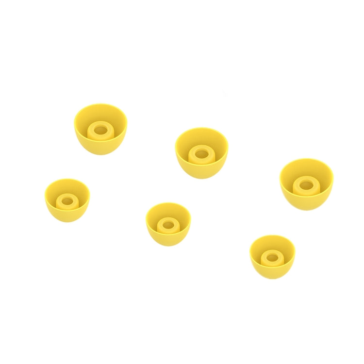 For Samsung Galaxy Buds2 Wireless Earphone Silicone Earplug Sleeve Ear Cap Earmuffs(Yellow) - Anti-dust & Ear Caps by PMC TechLife | Online Shopping South Africa | PMC TechLife