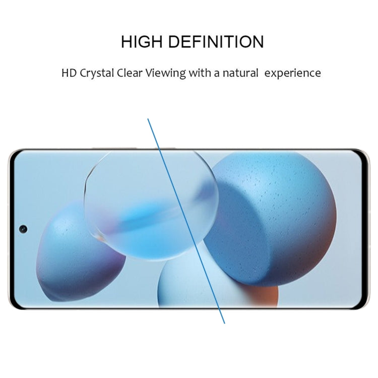 For Xiaomi Civi 25 PCS 3D Curved Edge Full Screen Tempered Glass Film(Black) -  by PMC TechLife | Online Shopping South Africa | PMC TechLife