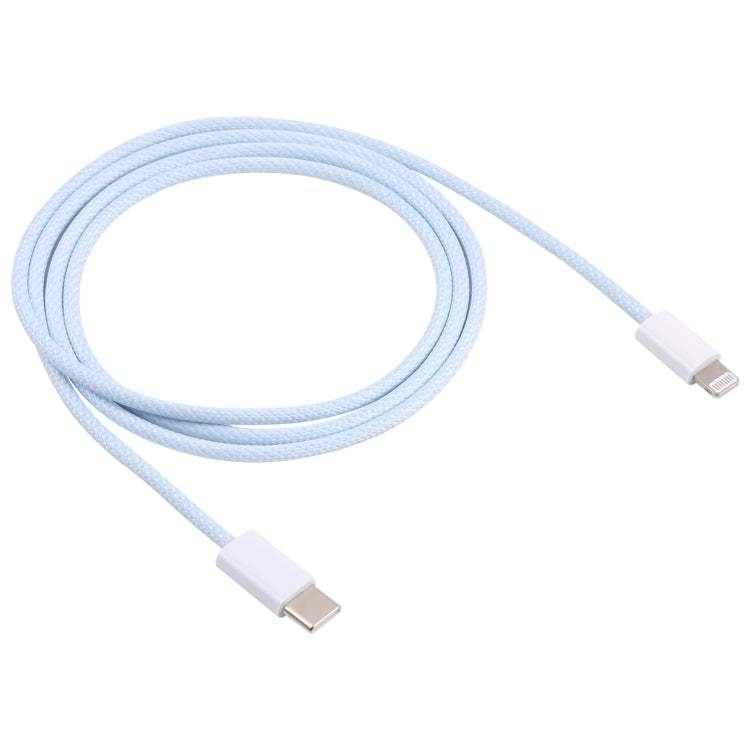 12W PD USB-C / Type-C to 8 Pin Data Cable, Cable Length: 1m(Blue) - 2 in 1 Cable by PMC Jewellery | Online Shopping South Africa | PMC Jewellery