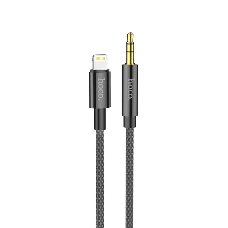 hoco UPA19 8 Pin Digital Audio Conversion Cable, Length: 1m(Black) - Video & Audio Cable by hoco | Online Shopping South Africa | PMC Jewellery