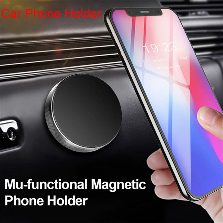 A8 Car Magnetic Phone Holder(Silver) - Car Holders by PMC Jewellery | Online Shopping South Africa | PMC Jewellery