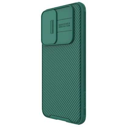 For Samsung Galaxy S22+ 5G NILLKIN Black Mirror Pro Series Camshield Phone Case(Green) - Galaxy S22+ 5G Cases by NILLKIN | Online Shopping South Africa | PMC Jewellery