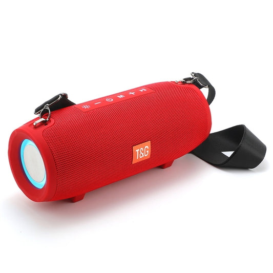 T&G TG322 40W Waterproof Portable LED Bluetooth Speaker(Red) - Desktop Speaker by T&G | Online Shopping South Africa | PMC Jewellery | Buy Now Pay Later Mobicred