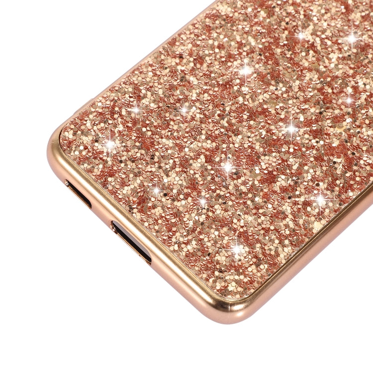 For Samsung Galaxy S22 Ultra 5G Glitter Powder Shockproof TPU Protective Phone Case(Black) - Galaxy S22 Ultra 5G Cases by PMC TechLife | Online Shopping South Africa | PMC TechLife | Buy Now Pay Later Mobicred