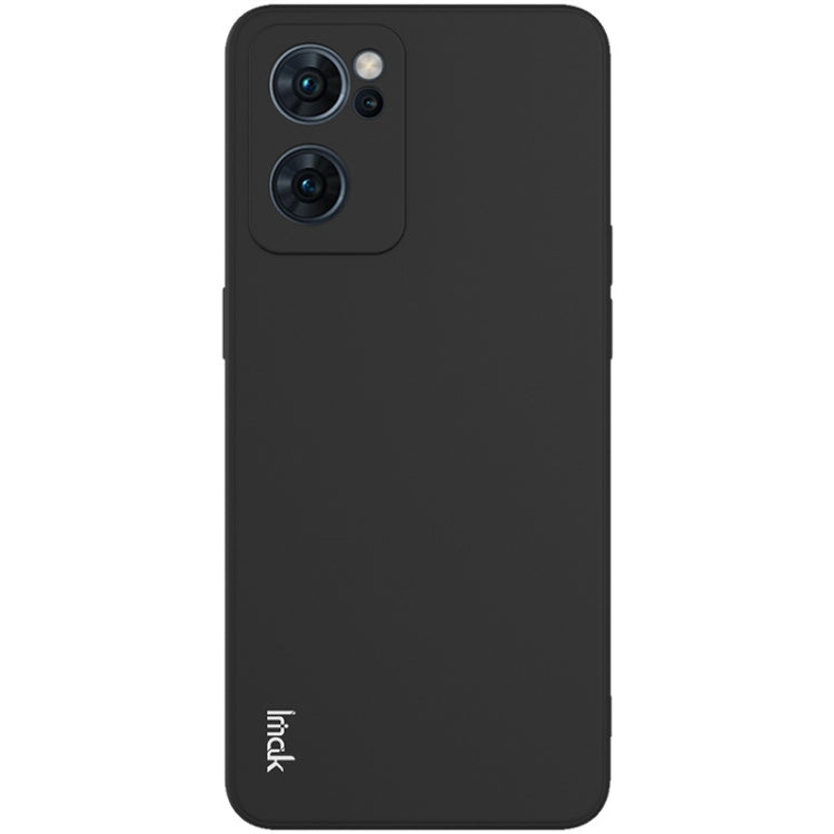 For OPPO Reno7 5G imak UC-4 Series Straight Edge TPU Soft Protective Case(Black) - OPPO Cases by imak | Online Shopping South Africa | PMC TechLife | Buy Now Pay Later Mobicred
