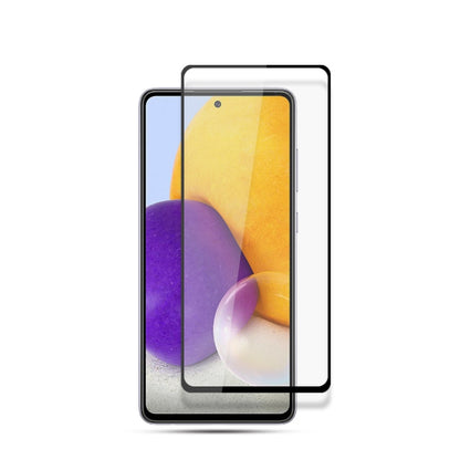 mocolo 0.33mm 9H 2.5D Full Glue Silk Print Tempered Glass Film For Samsung Galaxy A73 5G(Black) - Galaxy Tempered Glass by mocolo | Online Shopping South Africa | PMC Jewellery | Buy Now Pay Later Mobicred