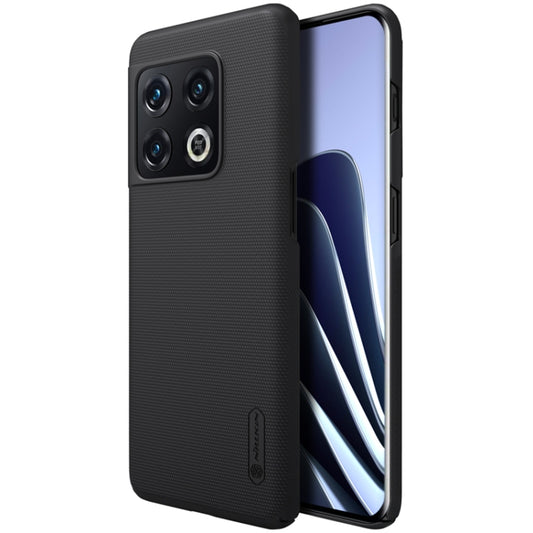 For OnePlus 10 Pro NILLKIN Frosted PC Phone Case(Black) - OnePlus Cases by NILLKIN | Online Shopping South Africa | PMC Jewellery