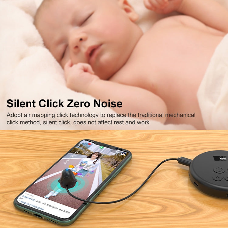 G30 Universal Digital Display Like Device Mobile Phone Automatic Screen Clicker, Style:One Machine with Two Head(Black) - Other Accessories by PMC TechLife | Online Shopping South Africa | PMC TechLife