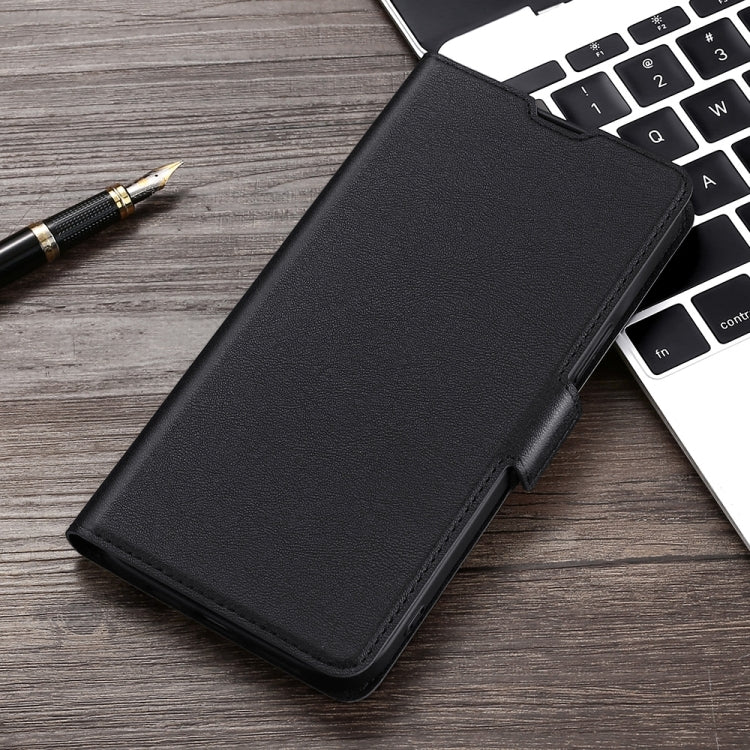 For Huawei P10 Plus Ultra-thin Voltage Side Buckle PU + TPU Leather Phone Case(Black) - Huawei Cases by PMC TechLife | Online Shopping South Africa | PMC TechLife | Buy Now Pay Later Mobicred