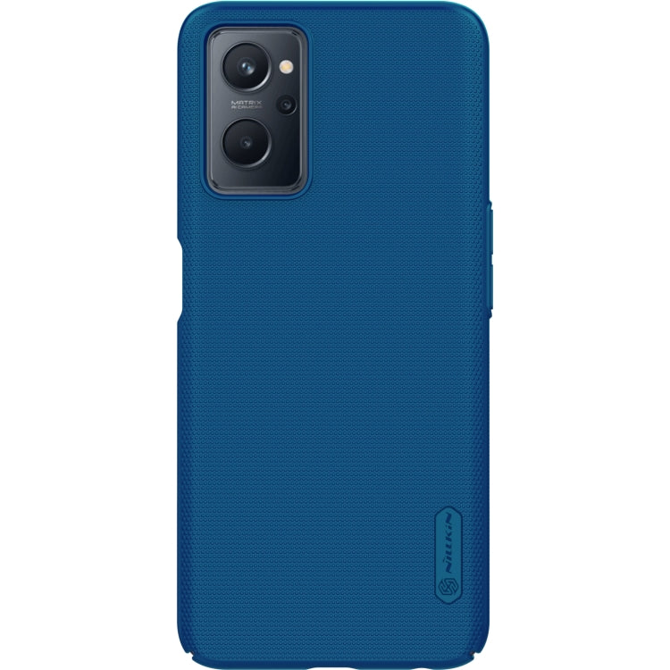 For OPPO Realme 9i NILLKIN Frosted PC Phone Case(Blue) - free shipping - PMC TechLife - Order now!