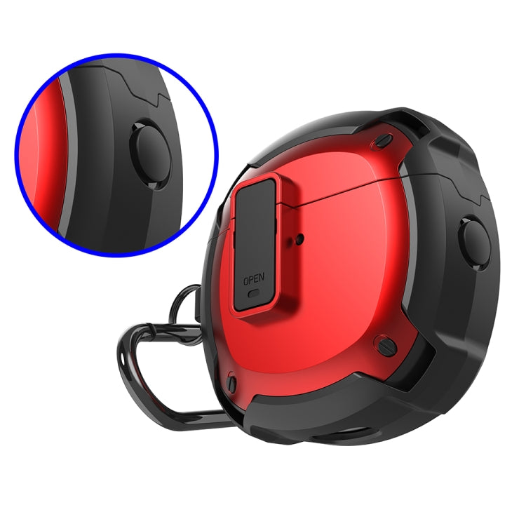 Earphone Protective Case with Switch & Hook For Huawei FreeBuds 4(Black Blue) - free shipping - PMC TechLife - Order now!