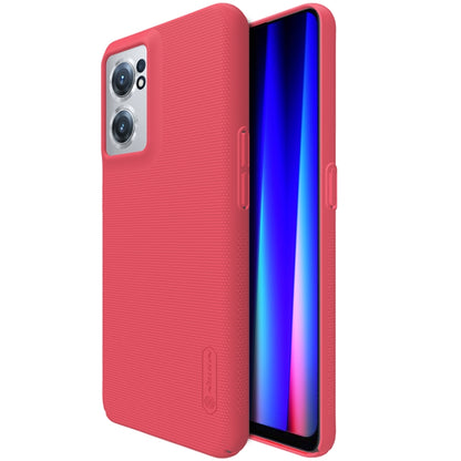 For OnePlus Nord CE 2 5G NILLKIN Frosted PC Phone Case(Red) - OnePlus Cases by NILLKIN | Online Shopping South Africa | PMC Jewellery