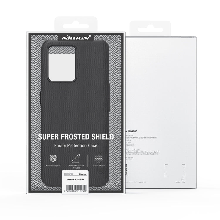 For OPPO Realme 9 Pro+ 5G NILLKIN Frosted PC Phone Case(Red) - free shipping - PMC TechLife - Order now!