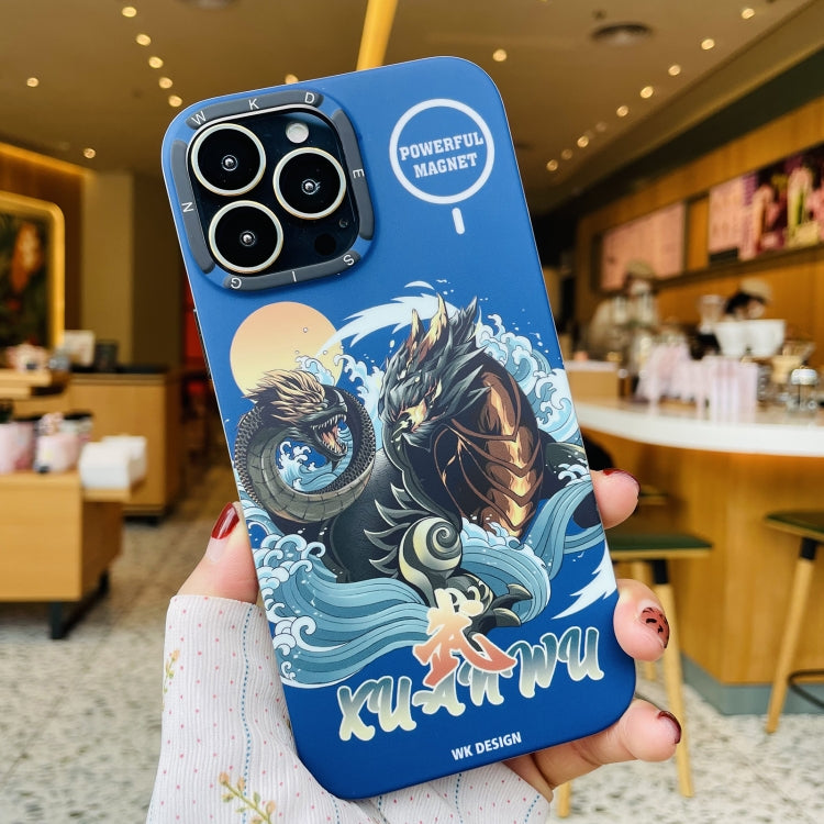 For iPhone 13 Pro WK WPC-019 Gorillas Series Cool Magnetic Phone Case (WGM-004) - iPhone 13 Pro Cases by WK | Online Shopping South Africa | PMC Jewellery