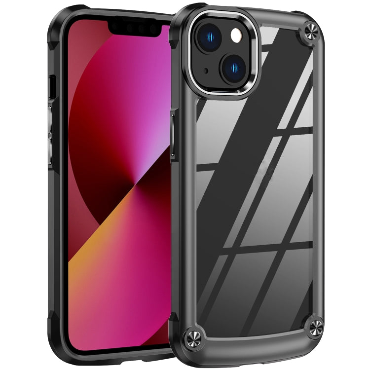 For iPhone 11 TPU + PC Lens Protection Phone Case (Black) - iPhone 11 Cases by PMC TechLife | Online Shopping South Africa | PMC TechLife | Buy Now Pay Later Mobicred