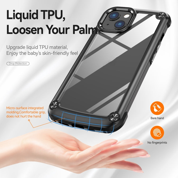 For iPhone 11 TPU + PC Lens Protection Phone Case (Black) - iPhone 11 Cases by PMC TechLife | Online Shopping South Africa | PMC TechLife | Buy Now Pay Later Mobicred