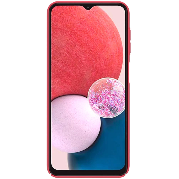 For Samsung Galaxy A13 4G NILLKIN Frosted PC Phone Case(Red) - free shipping - PMC TechLife - Order now!