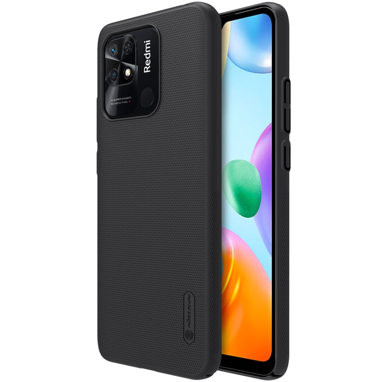 For Xiaomi Redmi 10C NILLKIN Frosted PC Phone Case(Black) - Xiaomi Cases by NILLKIN | Online Shopping South Africa | PMC TechLife | Buy Now Pay Later Mobicred
