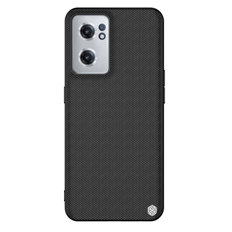 For OnePlus Nord CE 2 5G NILLKIN 3D Texture Nylon Fiber PC+TPU Phone Case(Black) - OnePlus Cases by NILLKIN | Online Shopping South Africa | PMC Jewellery