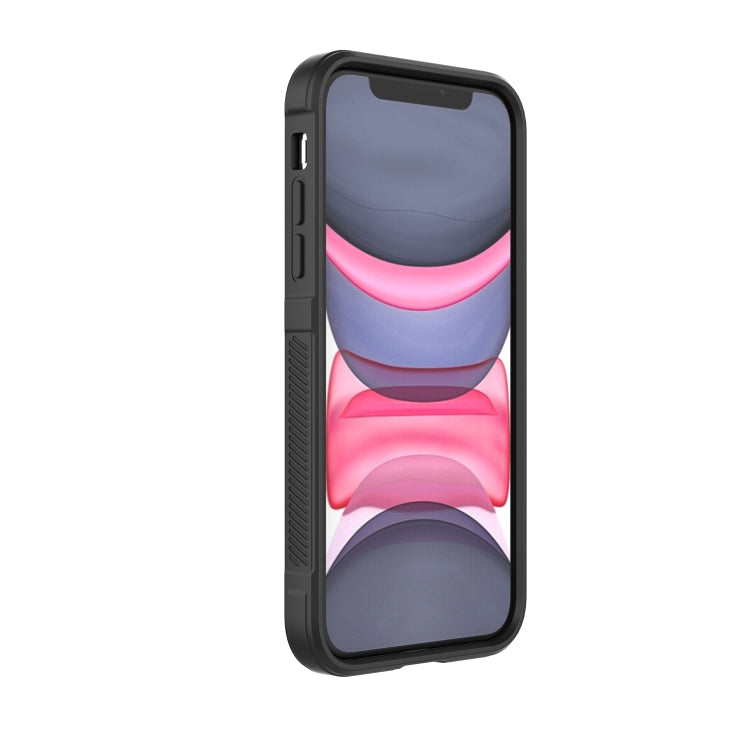 For iPhone 11 Magic Shield TPU + Flannel Phone Case (Black) - free shipping - PMC TechLife - Order now!