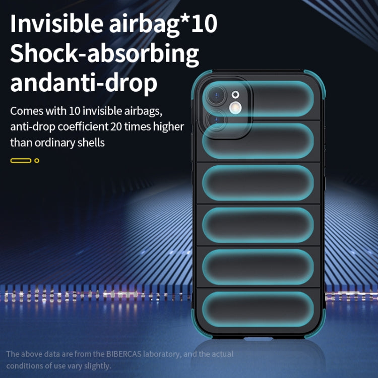 For iPhone 11 Magic Shield TPU + Flannel Phone Case (Black) - free shipping - PMC TechLife - Order now!