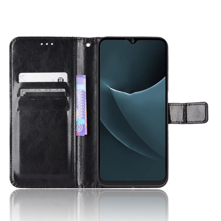 For Blackview A95 Retro Crazy Horse Texture Leather Phone Case(Black) - free shipping - PMC TechLife - Order now!