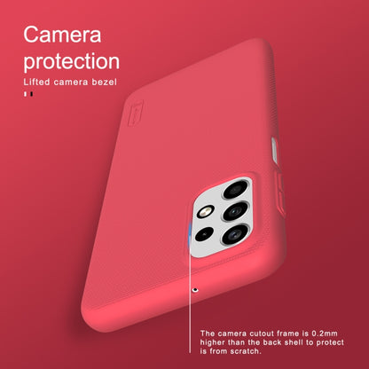 For Samsung Galaxy M33 5G NILLKIN Frosted PC Phone Case(Red) - Galaxy Phone Cases by NILLKIN | Online Shopping South Africa | PMC Jewellery