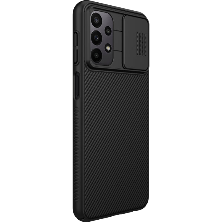 For Samsung Galaxy A23 4G NILLKIN Black Mirror Series Camshield PC Phone Case(Black) - Galaxy Phone Cases by NILLKIN | Online Shopping South Africa | PMC Jewellery