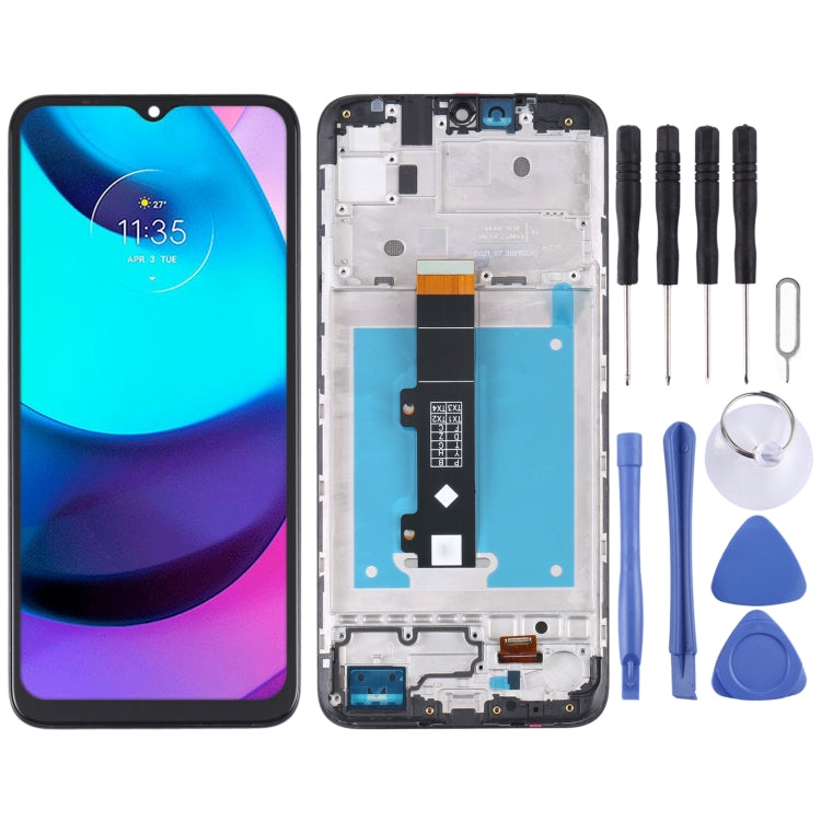 TFT LCD Screen for Motorola Moto E20 Digitizer Full Assembly with Frame - free shipping - PMC TechLife - Order now!