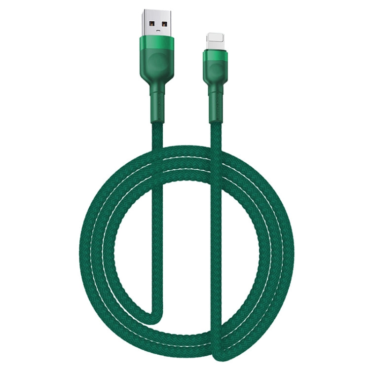 8 Pin 5A Beauty Tattoo USB Charging Cable,Cable Length: 1m(Green) - Normal Style Cable by PMC Jewellery | Online Shopping South Africa | PMC Jewellery