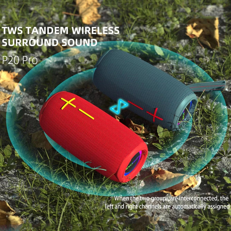 HOPESTAR P20 Pro Waterproof Wireless Bluetooth Speaker(Black) - free shipping - PMC TechLife - Order now!