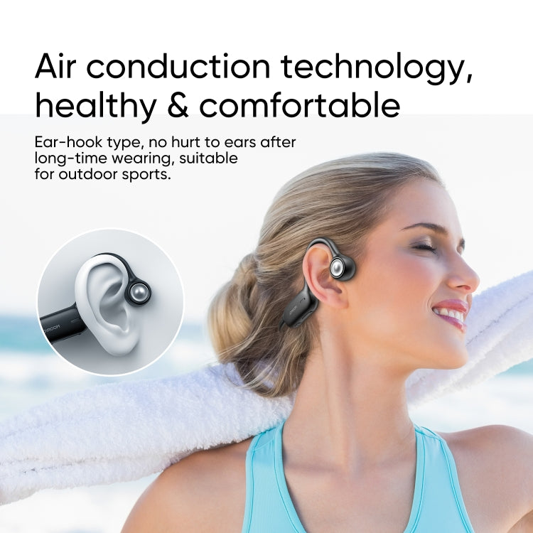 JOYROOM JR-X2 Wireless Bluetooth Air Conduction Earphone(Black) - Bluetooth Earphone by JOYROOM | Online Shopping South Africa | PMC Jewellery