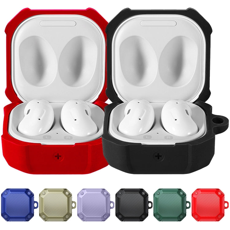 For Samsung Galaxy Buds Live / Buds 2 / Buds Pro / Buds 2 Pro Shield Armor Waterproof Wireless Earphone Protective Case(Black) - Samsung Earphone Case by PMC TechLife | Online Shopping South Africa | PMC TechLife
