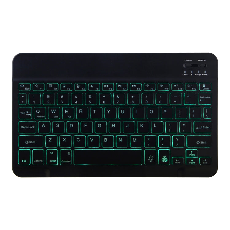 For Lenovo Tab M10 HD Gen 2 Backlight Bluetooth Keyboard Leather Tablet Case(Black) - Lenovo Keyboard by PMC TechLife | Online Shopping South Africa | PMC TechLife