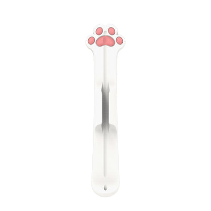 Stylus Silicone Magnetic Cartoon Pen Holder For Apple Pencil 1/2(White Cat Paw) - Pencil Accessories by PMC Jewellery | Online Shopping South Africa | PMC Jewellery