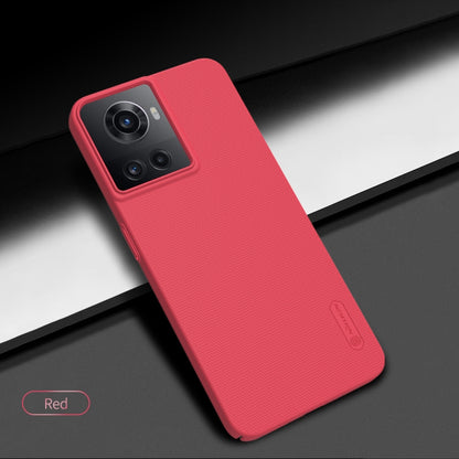 For OnePlus Ace 5G/10R 5G NILLKIN Frosted PC Phone Case(Red) - OnePlus Cases by NILLKIN | Online Shopping South Africa | PMC Jewellery