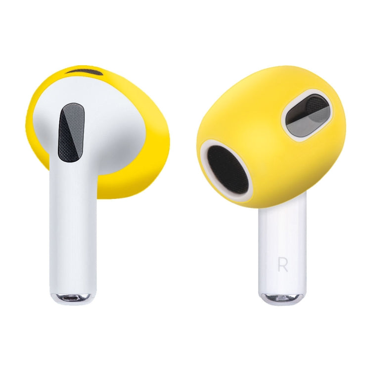 Ear Cap Silicone Protective Case for AirPods 3(Yellow) - Anti-dust & Ear Caps by PMC TechLife | Online Shopping South Africa | PMC TechLife