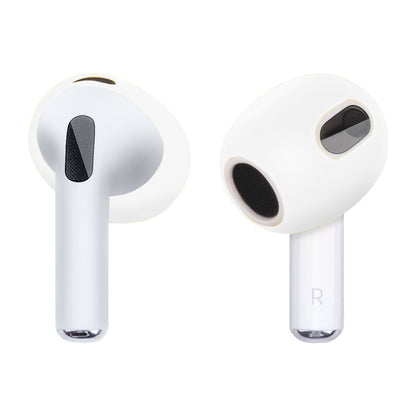 Ear Cap Silicone Protective Case for AirPods 3(Transparent White) - Anti-dust & Ear Caps by PMC Jewellery | Online Shopping South Africa | PMC Jewellery