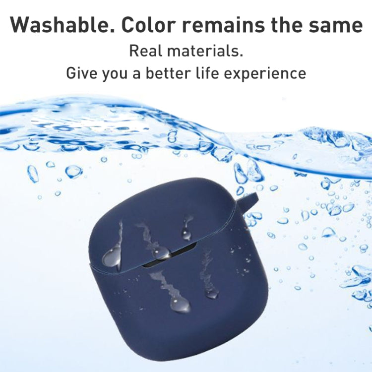 Bluetooth Earphone Silicone Protective Case For JBL Club Pro+ TWS(Black) - JBL Earphone Case by PMC TechLife | Online Shopping South Africa | PMC TechLife