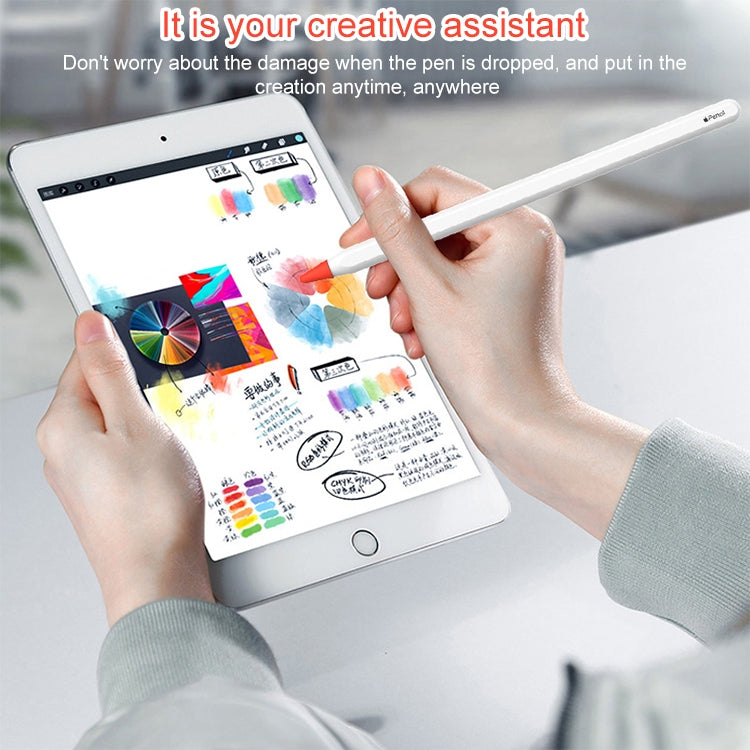 8 PCS / Set Universal Wearable Stylus Nib Cover For Apple Pencil 1 / 2(White) - Pencil Accessories by PMC TechLife | Online Shopping South Africa | PMC TechLife
